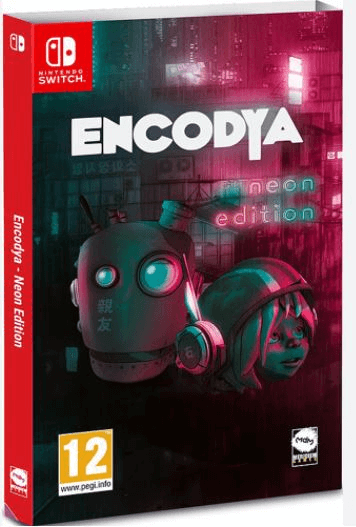 Encodya neón edition box art for Nintendo Switch